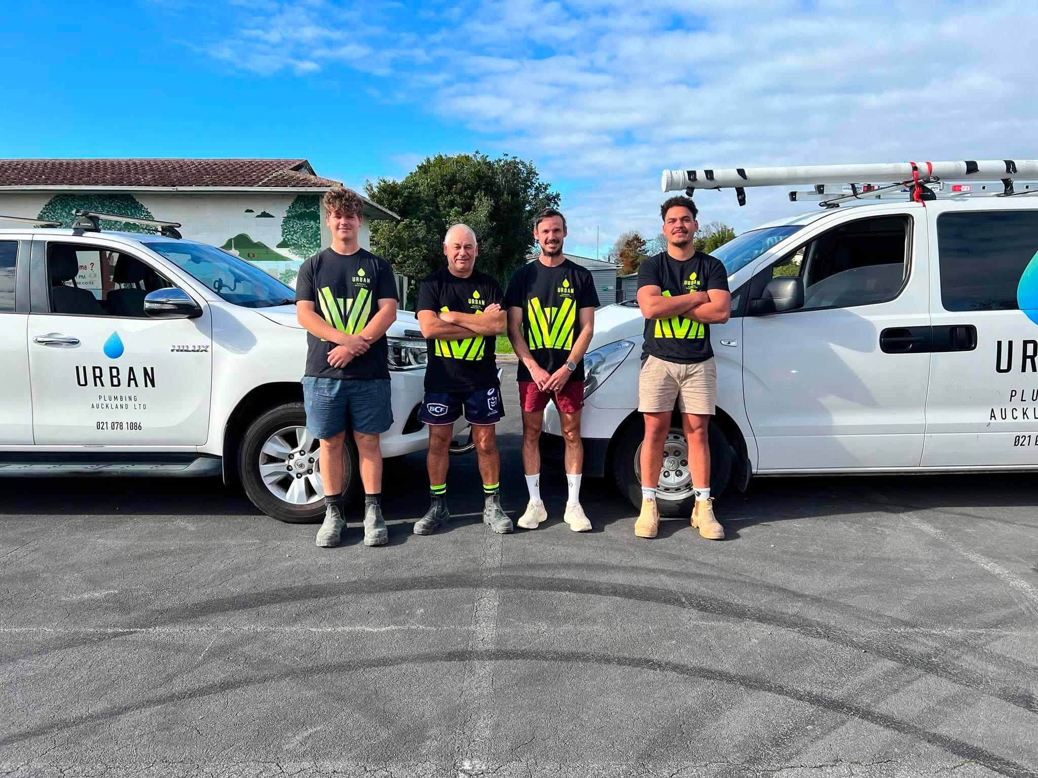 The Urban Plumbing Auckland team